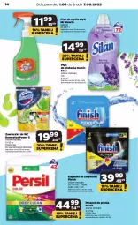 Gazetka promocyjna Netto - Artykuły spożywcze - Gazetka - ważna od 07.06 do 07.06.2023 - strona 14 - produkty: Domestos, Mus, Finish, Zawieszka do wc, Proszek do prania, Persil, Silan, Płyn do płukania, Płyn do mycia, Zmywarki