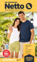 Gazetka promocyjna Netto - Od Czwartku - Gazetka - ważna od 29.07 do 29.07.2026 - strona 1 - produkty: Ubrania, Gry, Kosz, Koszulka, Grill