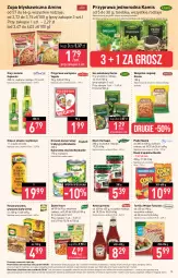 Gazetka promocyjna Stokrotka - Supermarket - Gazetka - ważna od 24.01 do 24.01.2024 - strona 15 - produkty: Torebka, Ketchup, Warzywa, Kujawski, Sos, Ser, Mus, Gry, Migdały, Zupa, Bonduelle, Tortilla, Dżem, Sałat, Gałka, Owoce, Oliwa z oliwek, Cenos, Vegeta, Kamis, Kasza, Olej, Heinz, Kasza gryczana, Mięso, Nestlé, Herbapol, Groszek, Kukurydza, Knorr, Oliwa