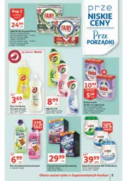 Gazetka promocyjna Auchan - przeNISKIE CENY prze porządki supermarkety - Gazetka - ważna od 23.02 do 23.02.2022 - strona 5 - produkty: Por, Cif, Do mycia naczyń, Balsam do mycia naczyń, Tablet, Proszek do prania, Duck, Mleczko, Płyn do płukania, Fairy, Zmywarki, Kapsułki do prania, Tabletki do zmywarki, Fa