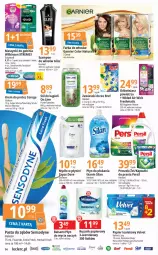 Gazetka promocyjna E Leclerc - Gazetka - ważna od 30.09 do 30.09.2023 - strona 14 - produkty: Mydło w płynie, Sos, Sól, Rum, Por, Corega, Do mycia naczyń, Papier, Zawieszki, Bref, Air Wick, Persil, Pasta do zębów, Papier toaletowy, Velvet, Dove, Lack, Leon, Silan, Płyn do płukania, Ręcznik, Szampon, Garnier, Sól do kąpieli, Mydło, Sensodyne, Farba do włosów, Fa