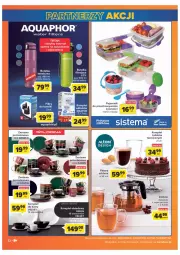 Gazetka promocyjna Carrefour - Gazetka Carrefour - Gazetka - ważna od 28.02 do 28.02.2022 - strona 32 - produkty: Por, Dzbanek, Zaparzacz, Pojemnik, Aquaphor, Tera, Velvet, LANA, Pojemnik do przechowywania, Komplet obiadowy