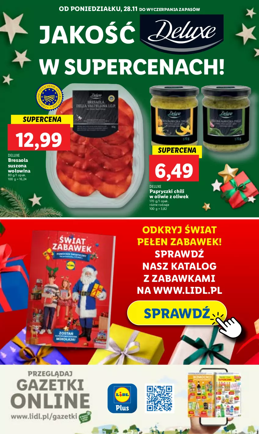 Gazetka promocyjna Lidl - GAZETKA - ważna 28.11 do 03.12.2022 - strona 67 - produkty: Bresaola, Wołowina, Zabawka