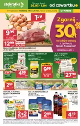 Gazetka promocyjna Stokrotka - Market - Gazetka - ważna od 01.04 do 01.04.2026 - strona 1 - produkty: Lubella, Majonez, Cebula, Warzywa, Sok, JBL, Gra, 7up, Szynka wieprzowa, Sokołów, Bell, Jaja, Bonduelle, Winiary, Mirinda, Szynka, Pepsi, Optima, Farm Milk, Mąka, Owoce, Kiełbasa biała, Bella, Masło, Napój, Kiełbasa, Mięso, Groszek, Kukurydza, Fa
