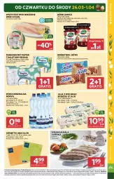 Gazetka promocyjna Stokrotka - Market - Gazetka - ważna od 01.04 do 01.04.2026 - strona 5 - produkty: Warzywa, Sok, Ser, Rum, Gin, Gra, Papier, Sokołów, Jaja, Jeżyki, Serwetki, Dżem, Papier toaletowy, Optima, Herbatniki, Woda mineralna, Owoce, Kiełbasa biała, Woda, Kiełbasa, Jaja z wolnego wybiegu, Mięso