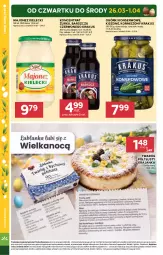 Gazetka promocyjna Stokrotka - Market - Gazetka - ważna od 01.04 do 01.04.2026 - strona 7 - produkty: Majonez, Krakus, Warzywa, Ser, Twaróg, Korniszony, Ogórki konserwowe, Optima, Twaróg półtłusty, Owoce, Mięso