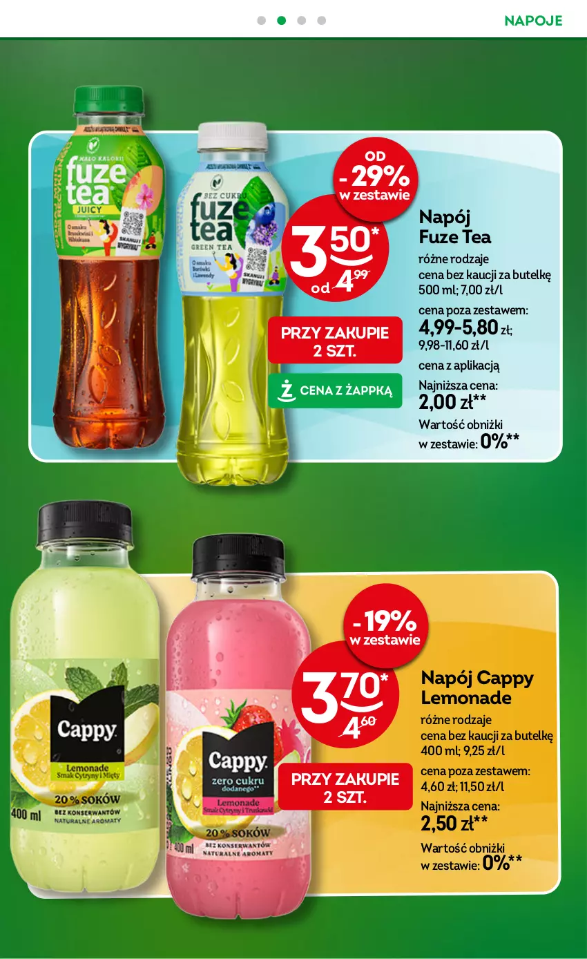 Gazetka promocyjna Żabka - gazetka-promocyjna-37-38-2026 - ważna 09.09 do 22.09.2026 - strona 17 - produkty: Cappy, Napój, Napoje