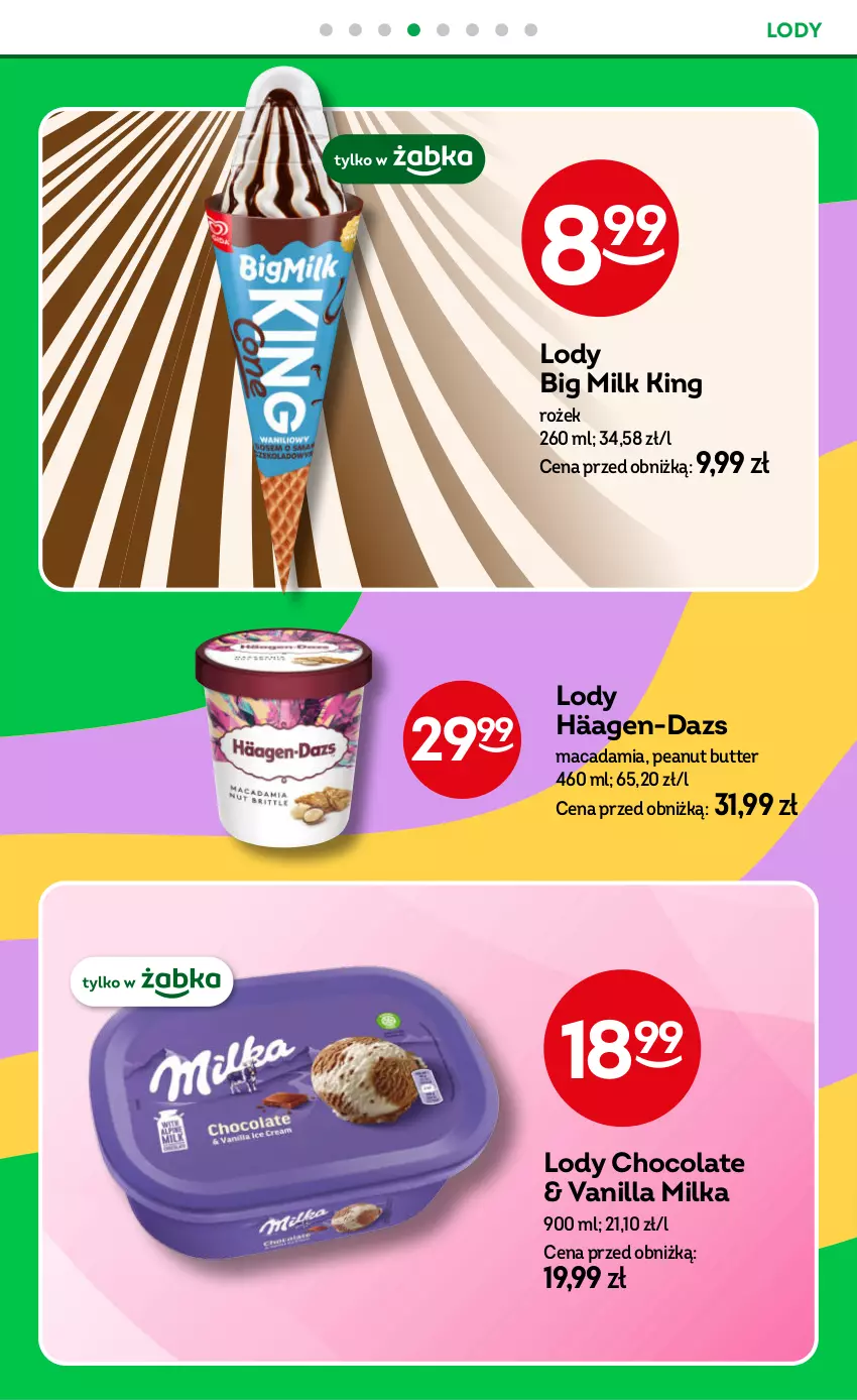 Gazetka promocyjna Żabka - gazetka-promocyjna-37-38-2026 - ważna 09.09 do 22.09.2026 - strona 45 - produkty: Big Milk, Lody, Milka