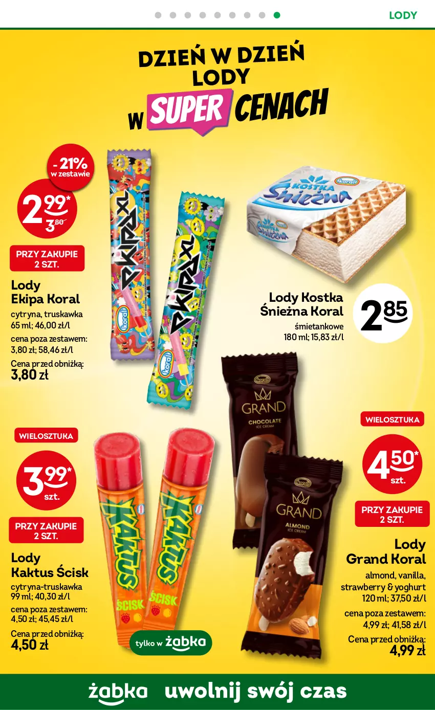 Gazetka promocyjna Żabka - gazetka-promocyjna-37-38-2026 - ważna 09.09 do 22.09.2026 - strona 49 - produkty: Gra, Kaktus, Lody