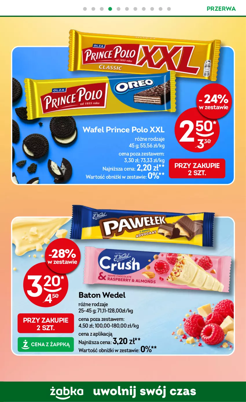 Gazetka promocyjna Żabka - gazetka-promocyjna-37-38-2026 - ważna 09.09 do 22.09.2026 - strona 65 - produkty: Baton, Prince Polo
