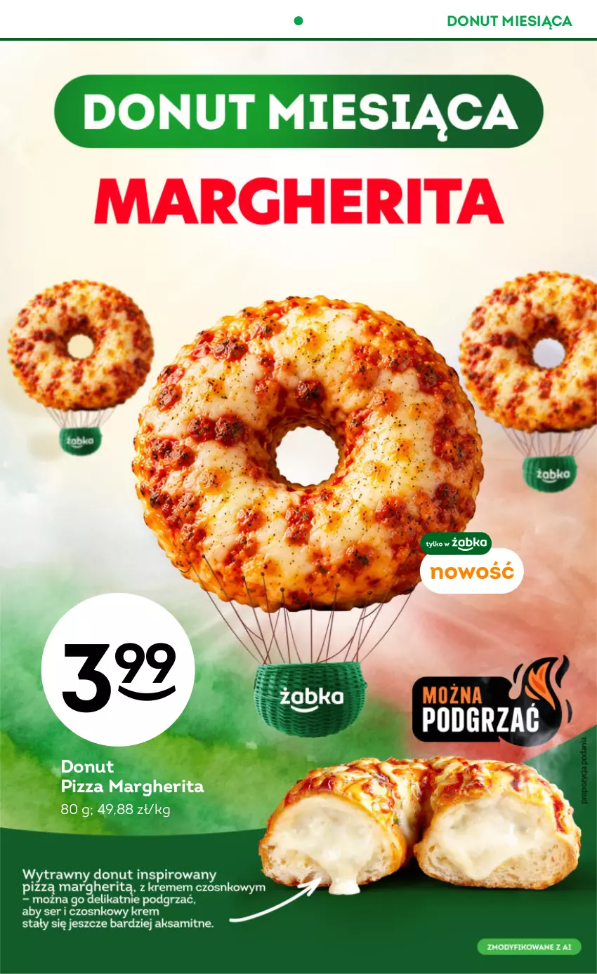 Gazetka promocyjna Żabka - gazetka-promocyjna-37-38-2026 - ważna 09.09 do 22.09.2026 - strona 73 - produkty: Donut, Pizza, Pizza margherita