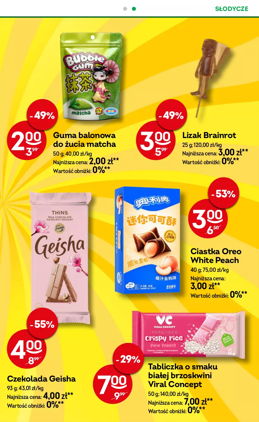 Gazetka promocyjna Żabka - gazetka-promocyjna-37-38-2026 - ważna 09.09 do 22.09.2026 - strona 75 - produkty: Ciastka, Czekolada, Oreo