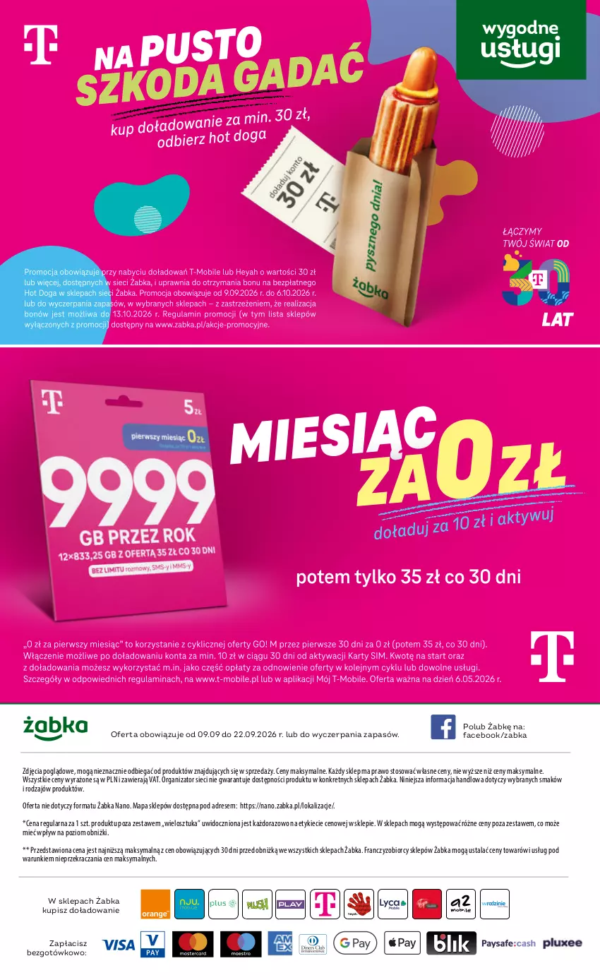 Gazetka promocyjna Żabka - gazetka-promocyjna-37-38-2026 - ważna 09.09 do 22.09.2026 - strona 84 - produkty: Dres, Fa, Kalendarz, Kret