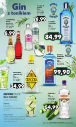 Gazetka promocyjna Kaufland - Barek Kauflandu - Gazetka - ważna od 10.01 do 10.01.2024 - strona 12 - produkty: Gin, Plasterki, Sałat, Schweppes, Tonik, Napój gazowany, Lanki, Napój