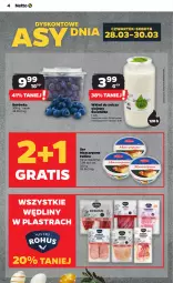 Gazetka promocyjna Netto - Od Czwartku - Gazetka - ważna od 03.04 do 03.04.2024 - strona 4 - produkty: Ser, Gra, Borówka, Mascarpone, Znicz, Olej
