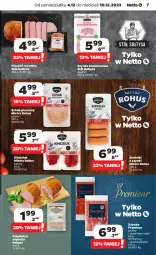 Gazetka promocyjna Netto - Artykuły spożywcze - Gazetka - ważna od 10.12 do 10.12.2023 - strona 7 - produkty: Piec, Polędwica, Ser, Pieczeń rzymska, Kindziuk, Pekpol, Prosciutto, Stół, Serdelki, Szynka konserwowa, Szynka, Schab pieczony