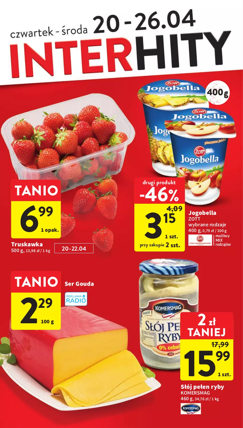 Gazetka promocyjna Intermarche - Gazetka Intermarche - ważna 20.04 do 26.04.2023 - strona 2 - produkty: Bell, Bella, Gouda, Jogobella, Ser, Zott