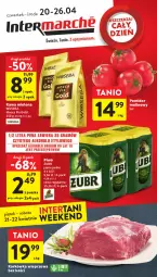 Gazetka promocyjna Intermarche - Gazetka Intermarche - Gazetka - ważna od 26.04 do 26.04.2023 - strona 1 - produkty: Piwo, Karkówka wieprzowa, Kawa mielona, Kawa, Mocca Fix Gold, Woseba, Pomidor malinowy