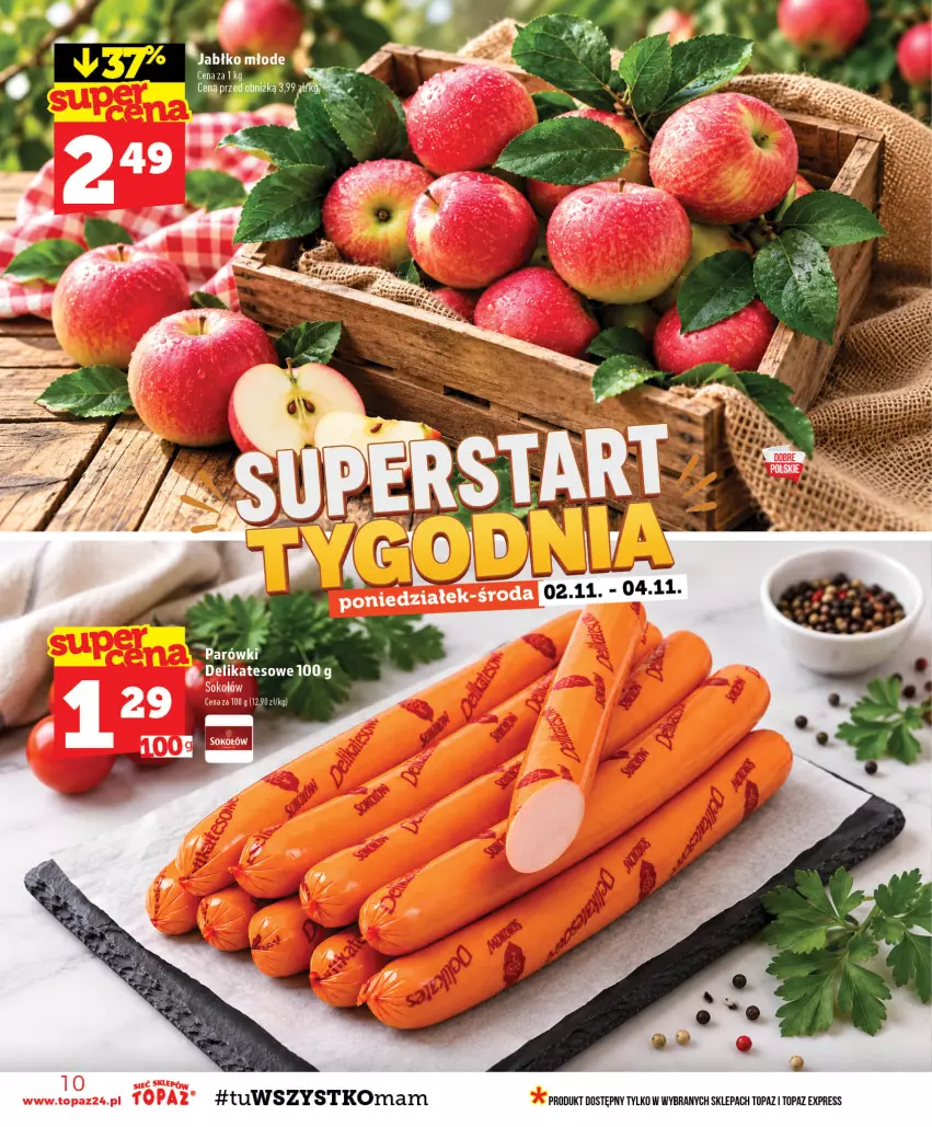 Gazetka promocyjna Topaz - Gazetka - ważna 29.10 do 04.11.2026 - strona 10 - produkty: Top