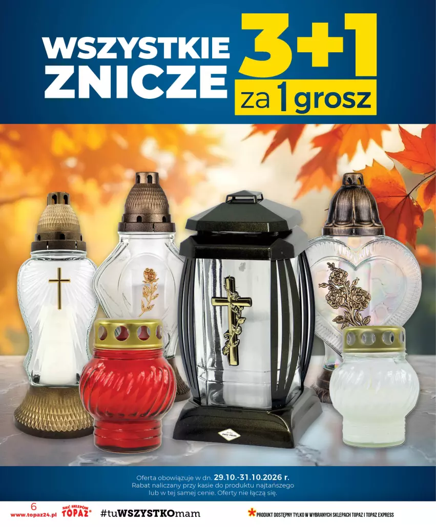 Gazetka promocyjna Topaz - Gazetka - ważna 29.10 do 04.11.2026 - strona 6 - produkty: Top