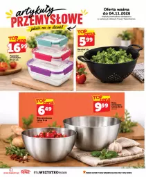 Gazetka promocyjna Topaz - Gazetka - Gazetka - ważna od 04.11 do 04.11.2026 - strona 62 - produkty: Top, Durszlak, Sati, Pojemnik, Miska