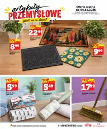 Gazetka promocyjna Topaz - Gazetka - Gazetka - ważna od 04.11 do 04.11.2026 - strona 63 - produkty: Top, Wycieraczka, Ociekacz, Szczotka, Kije, Podkładka, Podkład