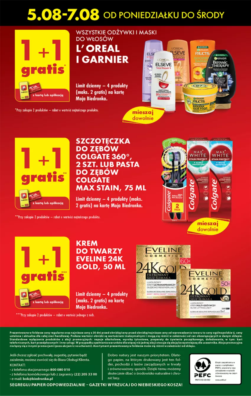 Gazetka promocyjna Biedronka - Od poniedzialku - ważna 05.08 do 10.08.2024 - strona 67 - produkty: Colgate, Eveline, Gra, Hama, LG, Pasta do zębów, Szczoteczka