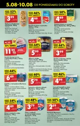 Gazetka promocyjna Biedronka - Od poniedzialku - Gazetka - ważna od 10.08 do 10.08.2024 - strona 35 - produkty: Sałatka, Makaron, Krakus, Mięso w słoiku, Sos, Ser, Ryż, Kuskus, Sardynki, Ananas, Kawa, Szynka konserwowa, Sałat, Szynka, Smalec, Syrop, Tuńczyk, Gala, Olej, Mięso, Imbir