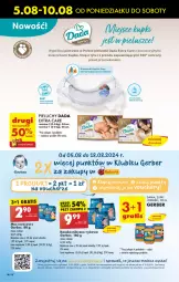Gazetka promocyjna Biedronka - Od poniedzialku - Gazetka - ważna od 10.08 do 10.08.2024 - strona 50 - produkty: Top, Ser, Ryż, Mus, Gerber, Pieluchy, Dada, Deser