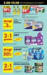 Gazetka promocyjna Biedronka - Od poniedzialku - Gazetka - ważna od 10.08 do 10.08.2024 - strona 58 - produkty: Cif, Ba!, Finish, Worki na śmieci, Persil, Mleczko, Worki na śmiec, Zmywarki, Kapsułki do prania