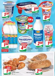Gazetka promocyjna Dino - Gazetka - Gazetka - ważna od 11.05 do 11.05.2021 - strona 12 - produkty: Jogurt naturalny, Maślanka, Danone, Jogurt owocowy, Zott, Jogurt, Croissant, Chleb wieloziarnisty, Fanta, Chleb, Olma, Philadelphia, Mleko, Fa