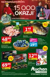 Gazetka promocyjna Auchan - Święta jak babcię kocham Supermarket - Gazetka - ważna od 03.12 do 03.12.2025 - strona 1 - produkty: Glazura, Iams, Red Bull, SEKO, Karp, LEGO, Lazur, Milka, Kalendarz