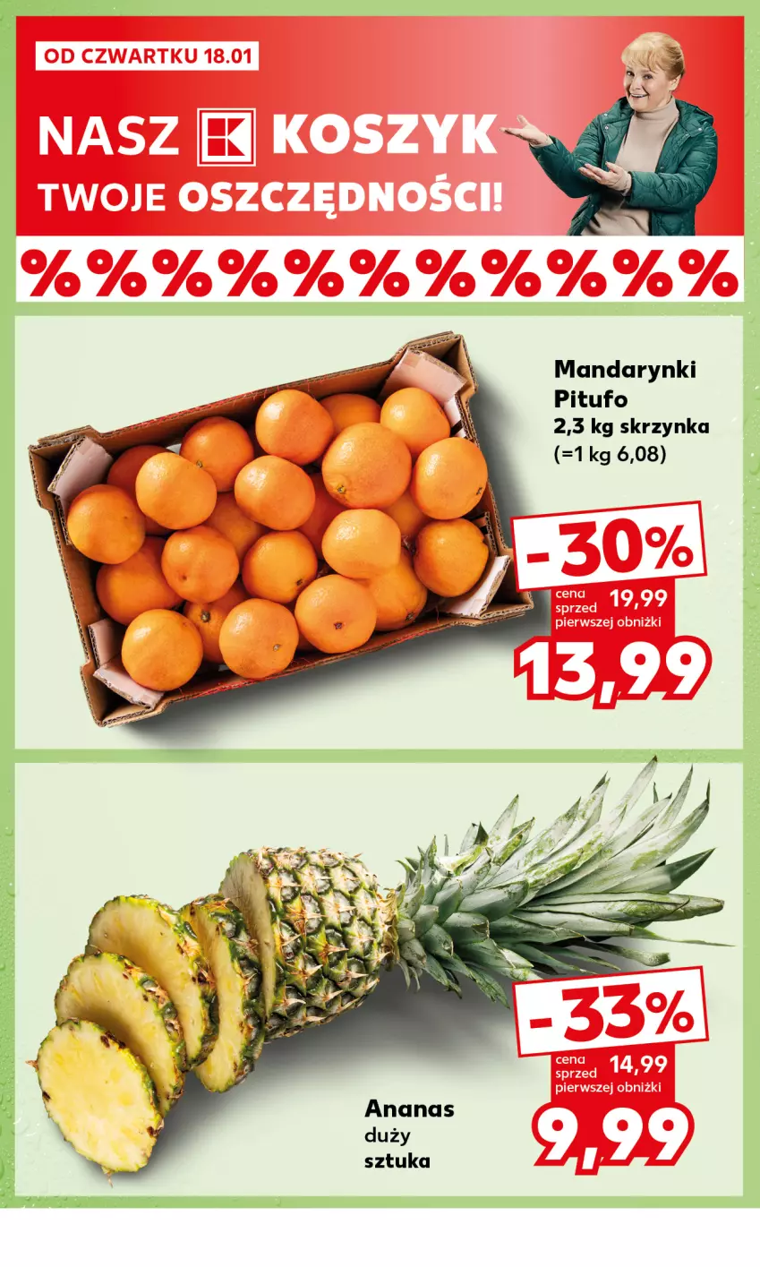 Gazetka promocyjna Kaufland - Mocny Start - ważna 22.01 do 24.01.2024 - strona 10 - produkty: Ananas, Mandarynki