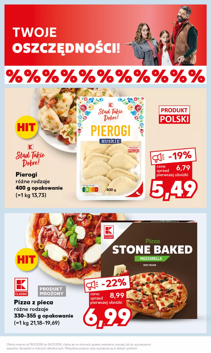 Gazetka promocyjna Kaufland - Mocny Start - ważna 22.01 do 24.01.2024 - strona 25 - produkty: Frozen, Mozzarella, Piec, Pierogi, Pizza