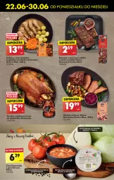Gazetka promocyjna Biedronka - Od poniedzialku - Gazetka - ważna od 29.06 do 29.06.2024 - strona 27 - produkty: Sos, Stek wołowy, Zupa, Kaczka, Stek, Mięso z indyka, Mięso, Jabłka