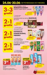 Gazetka promocyjna Biedronka - Od poniedzialku - Gazetka - ważna od 29.06 do 29.06.2024 - strona 43 - produkty: Ser, Gra, Kinder Bueno, Kaktus, Lody, Ferrero, Kinder, Fa