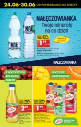 Gazetka promocyjna Biedronka - Od poniedzialku - Gazetka - ważna od 29.06 do 29.06.2024 - strona 45 - produkty: Nałęczowianka, Sok, Woda, Napój, Mięta, Hortex, Fa