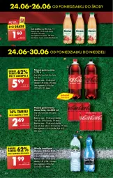 Gazetka promocyjna Biedronka - Od poniedzialku - Gazetka - ważna od 29.06 do 29.06.2024 - strona 8 - produkty: Top, Sok, Ser, Por, Gin, Gra, Coca-Cola, Sok jabłkowy, Mola, Napój, Fa