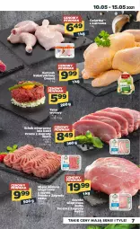 Gazetka promocyjna Netto - Gazetka spożywcza - Gazetka - ważna od 15.05 do 15.05.2021 - strona 7 - produkty: Kurczak, Mięso mielone, Szynka wieprzowa, Tatar wołowy, Szynka, Schab wieprzowy, Mięso