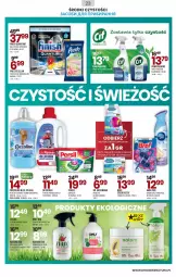 Gazetka promocyjna Drogerie Natura - Gazetka Drogerie Natura - Gazetka - ważna od 31.07 do 31.07.2022 - strona 23 - produkty: Płyn do prania, Por, Pur, Do mycia naczyń, Finish, Zawieszka do wc, Bref, Tablet, Persil, Płyn do mycia naczyń, Płyn do płukania, Presto, Sport, Odświeżacz powietrza, Chusteczki, Płyn do mycia, Ambi Pur