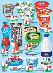 Gazetka promocyjna Dino - Gazetka - Gazetka - ważna od 04.10 do 04.10.2022 - strona 13 - produkty: Top, Ser, Danone, Zott, Jogurt, Kefir naturalny, Mlekovita, Serek, Bakoma, Mleko zagęszczone, Deser, Kefir, Monte, Mleko