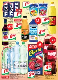 Gazetka promocyjna Dino - Gazetka - Gazetka - ważna od 04.10 do 04.10.2022 - strona 2 - produkty: Hoop, Sok, Mus, Gin, Napój energetyczny, Paola, Tiger, Schweppes, Napój gazowany, Syrop, Szyna, Oshee, Woda mineralna, Napój niegazowany, Woda, Napój, Magnez