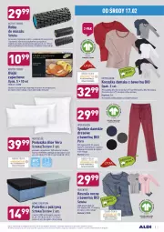 Gazetka promocyjna Aldi - Od Środy i Soboty - Gazetka - ważna od 20.02 do 20.02.2021 - strona 3 - produkty: Mop, Koszula nocna, Kosz, Poszewka, Koszula, Koszulka, Tera, Dres, Wełna, Aloe vera, Pudełko, Spodnie, Poduszka, Olej, Queentex, Fa