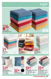 Gazetka promocyjna Auchan - Maxi Paki Niskie Ceny Hipermarkety - Gazetka - ważna od 19.01 do 19.01.2022 - strona 19 - produkty: Ręcznik kąpielowy, Poduszka dekoracyjna, Prześcieradło, Ręcznik, Poduszka