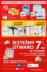 Gazetka promocyjna Auchan - Maxi Paki Niskie Ceny Hipermarkety - Gazetka - ważna od 19.01 do 19.01.2022 - strona 3 - produkty: Papier, Ręcznik, Suszarki