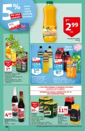 Gazetka promocyjna Auchan - Maxi Paki Niskie Ceny Hipermarkety - Gazetka - ważna od 19.01 do 19.01.2022 - strona 34 - produkty: Piwa, Piwo, Sok, Mus, Gra, Tymbark, Syrop, Wosana, Wino, Karmi