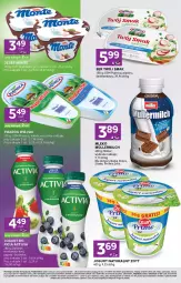 Gazetka promocyjna Stokrotka - Stokrotka Express - Gazetka - ważna od 12.08 do 12.08.2025 - strona 4 - produkty: Jogurt naturalny, Ser, Danone, Borówka, Twaróg, Piątnica, Zott, Jogurt, Kiwi, Activia, Owoce, Twój Smak, Mięso, Mleko