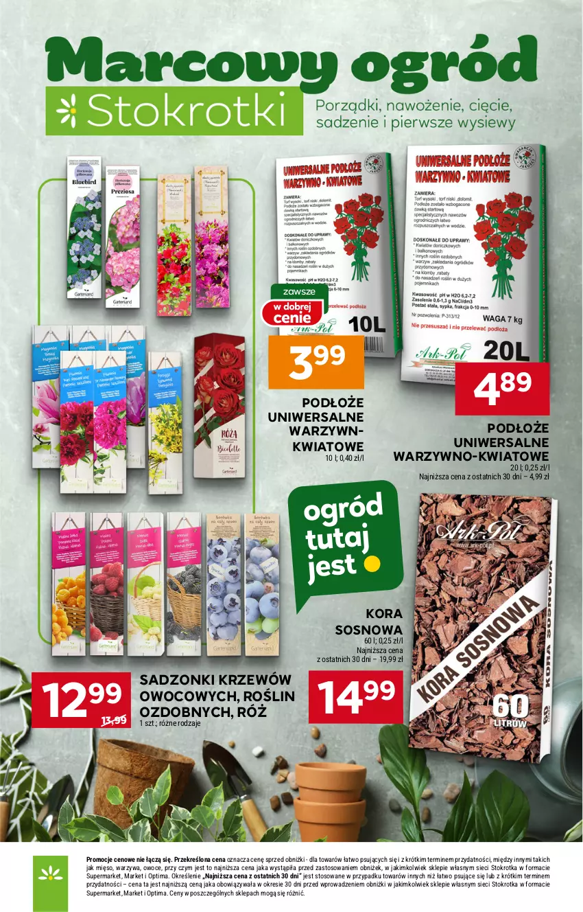 Gazetka promocyjna Stokrotka - Supermarket - ważna 12.03 do 18.03.2026 - strona 38 - produkty: Mięso, Optima, Owoce, Sos, Warzywa