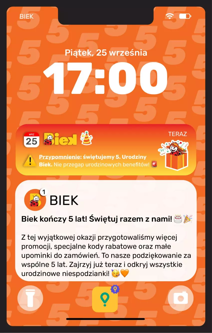 Gazetka promocyjna Biedronka - BIEK - ważna 25.09 do 02.10.2026 - strona 1 - produkty: O nas