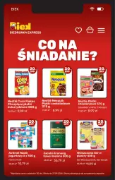 Gazetka promocyjna Biedronka - BIEK - Gazetka - ważna od 02.10 do 02.10.2026 - strona 12 - produkty: Corn flakes, Ser, Włoszczowski, Nesquik, Jogurt, Kawa mielona, Kawa, Actimel, Danio, Gouda, Jacobs, Napój